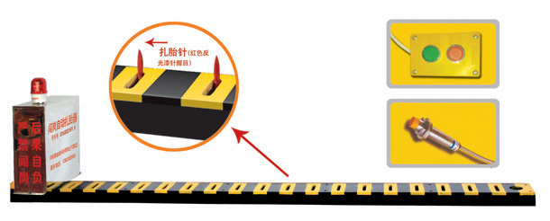 库伦旗V3嵌入式闯岗自动扎胎器/阻车器